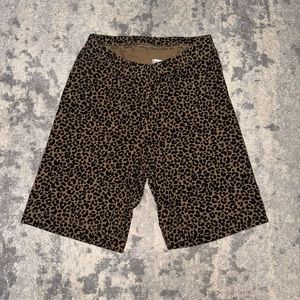 Cheetah Biker Shorts